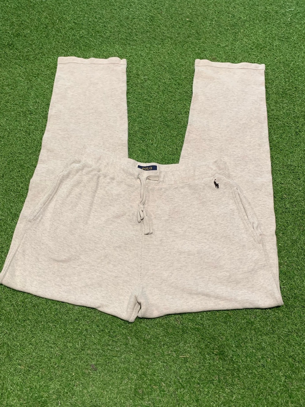 Polo Ralph Lauren Grey Thermal Pants – Size L